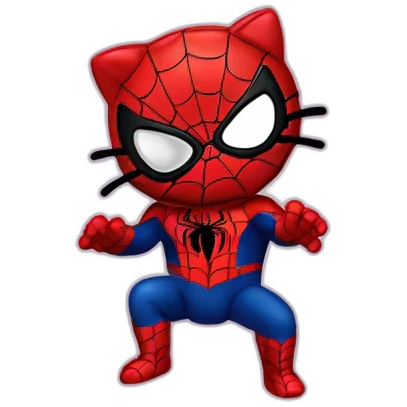 spiderman hello kitty  emoji