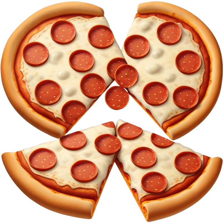 Two balls with pepperoni on it emoji