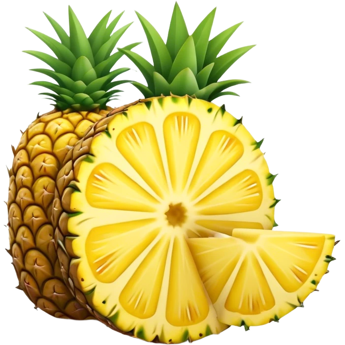 Pineapple slice  emoji