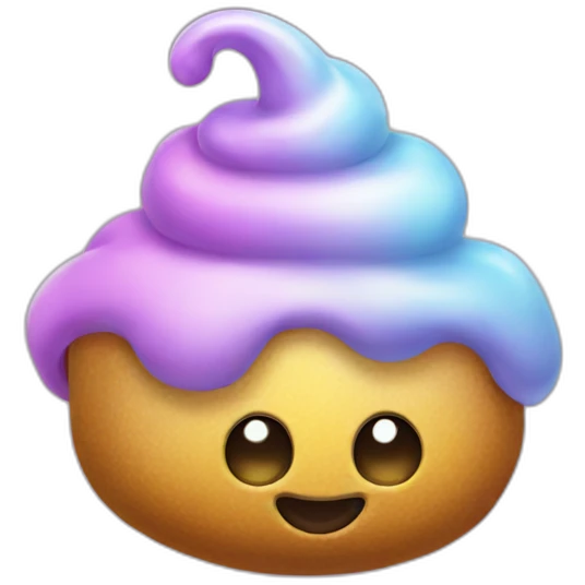 unicorn poo emoji