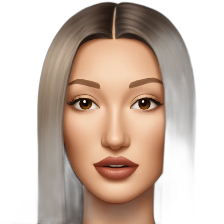 Bella-hadid-with-STK-letter-necklace emoji