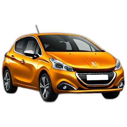 A peugeot 208 emoji