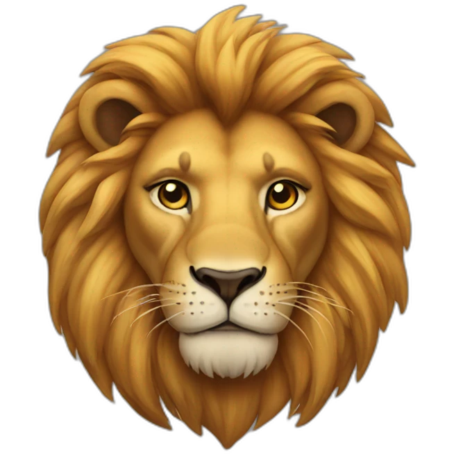Lion emoji