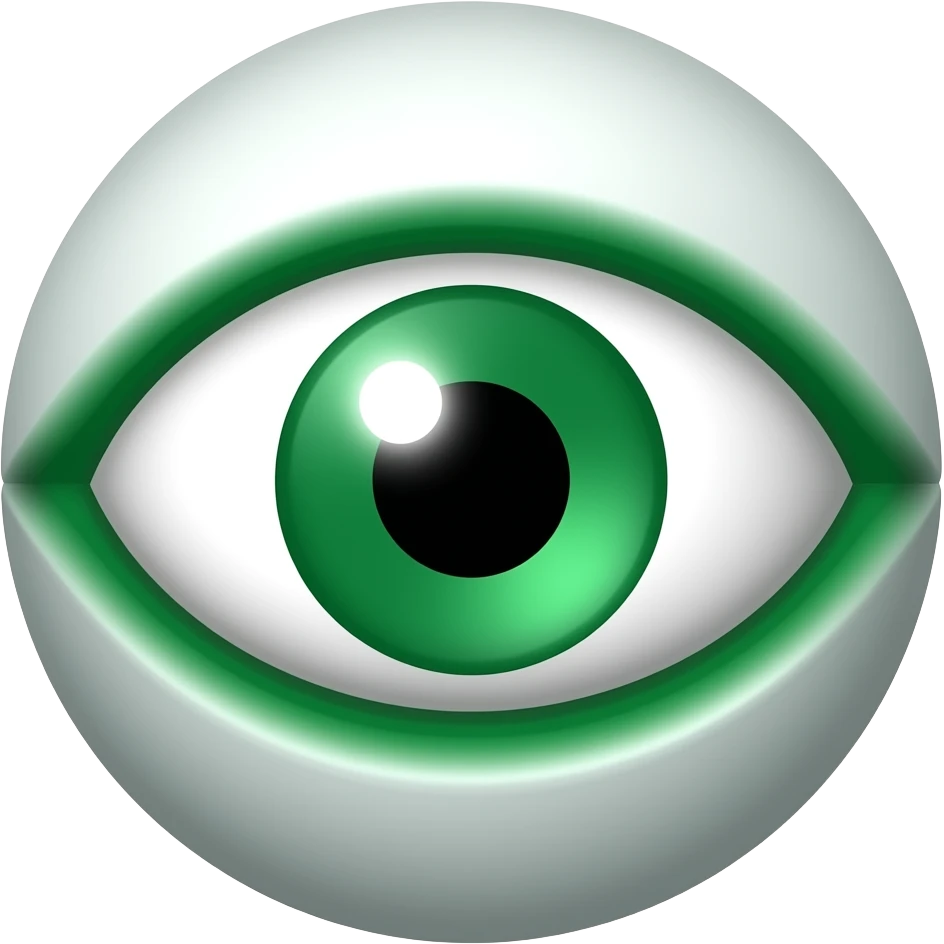 evil eye envy green emoji