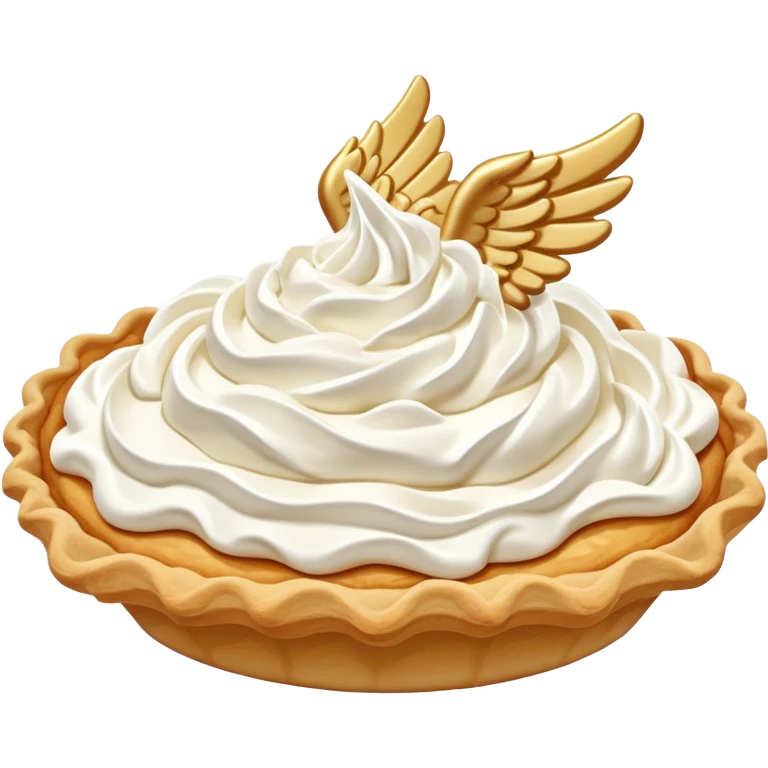 angel wing cream pie emoji