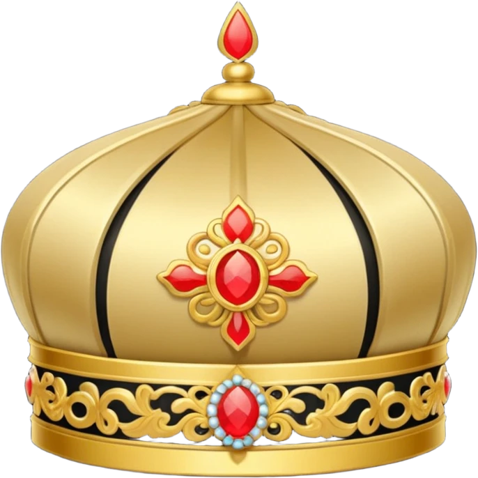 Chinese royal hat emoji