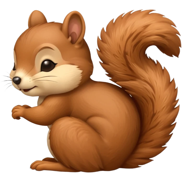 sleepy squirrel emoji