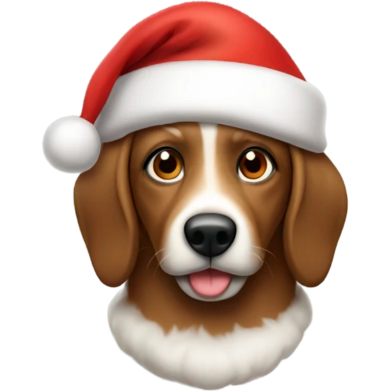 Santa hat doxin emoji