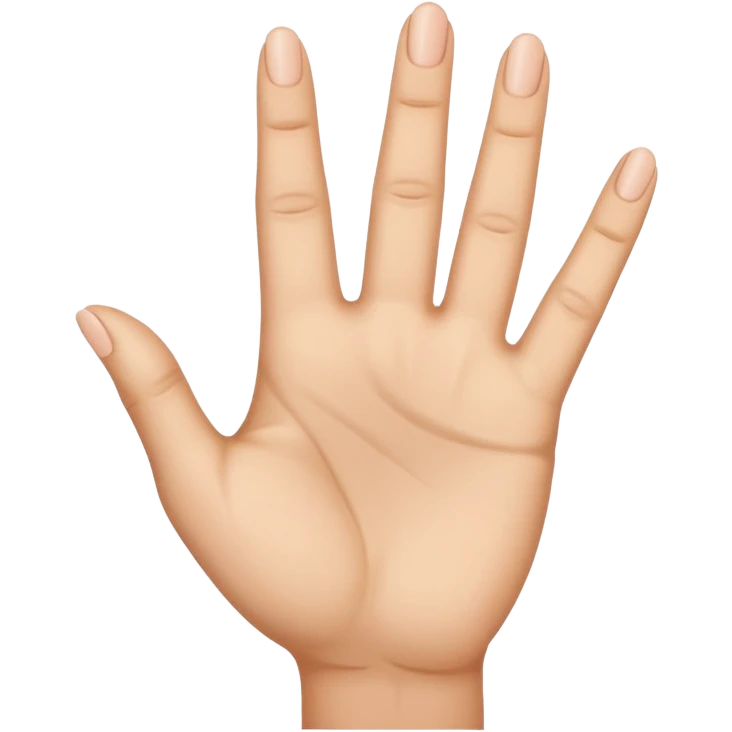 Up yours, hand emoji, showing the V  emoji