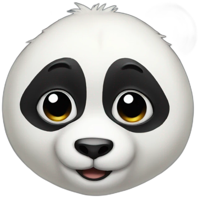 Panda pearl emoji