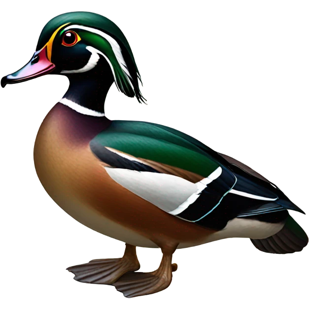 Wood duck emoji
