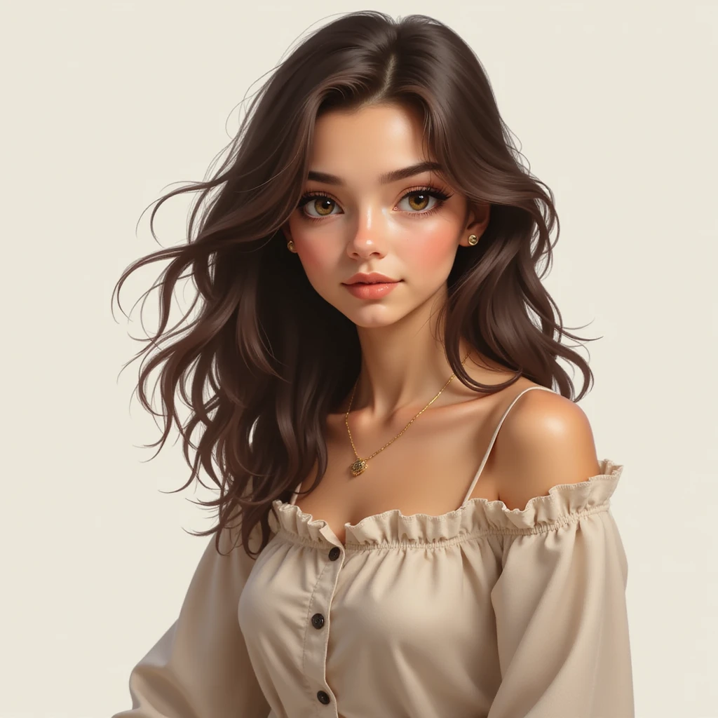 cute girl, photorealistic style, variation 1 emoji