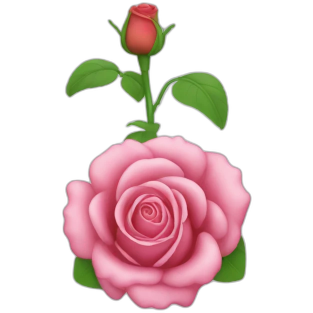 un Schtroumpf rose emoji