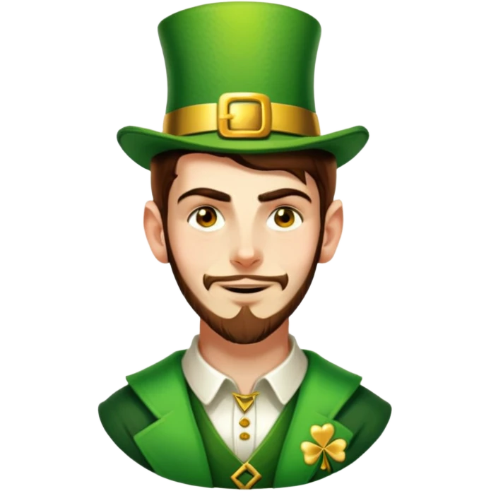 Celebratory Leprechaun emoji