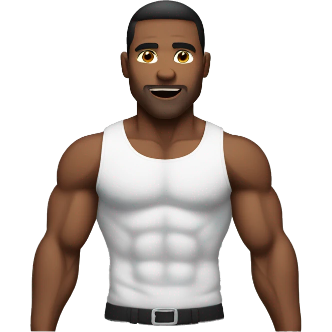 Muscular man emoji