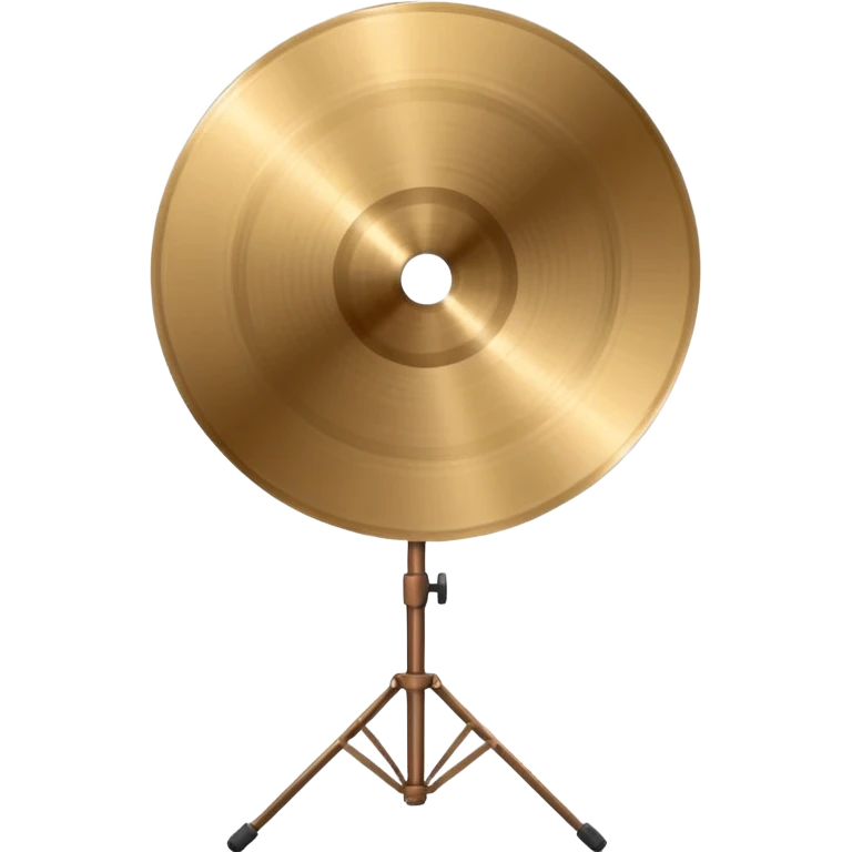 crash cymbal on stand emoji