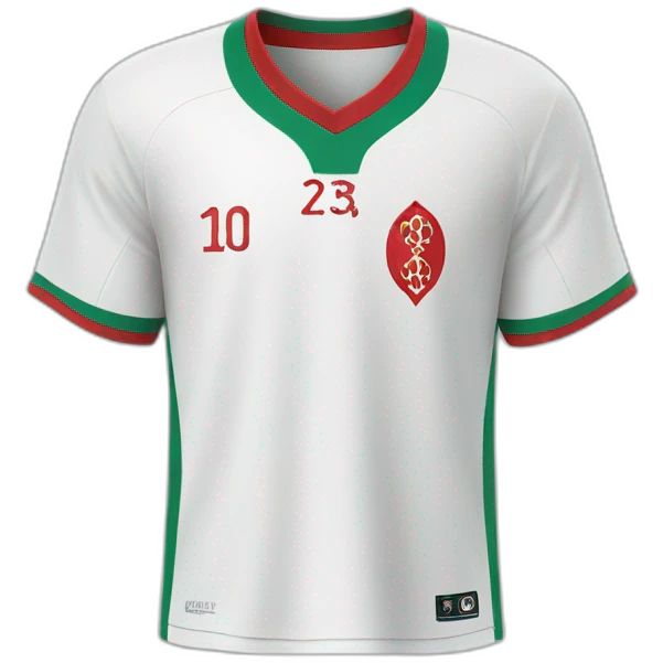 Moroccan football jersey  emoji