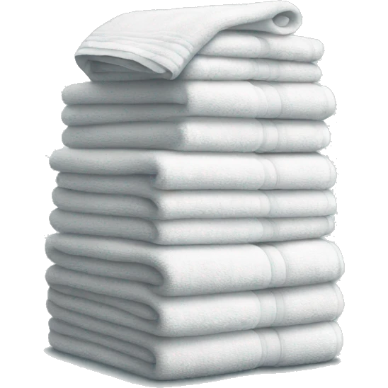 stack of towels emoji