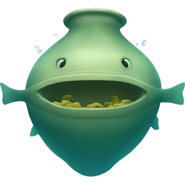 an emphora under water emoji