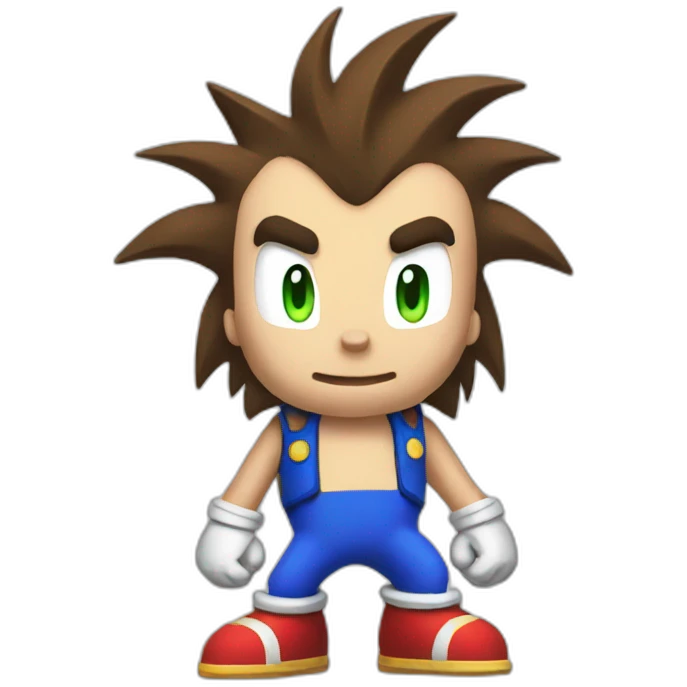 Sonic pixel emoji