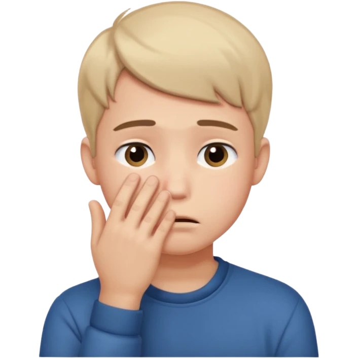 Create a shyness imoji Boys imoji Boys imoji hand in face hand in full face create a shame boys imoji  emoji