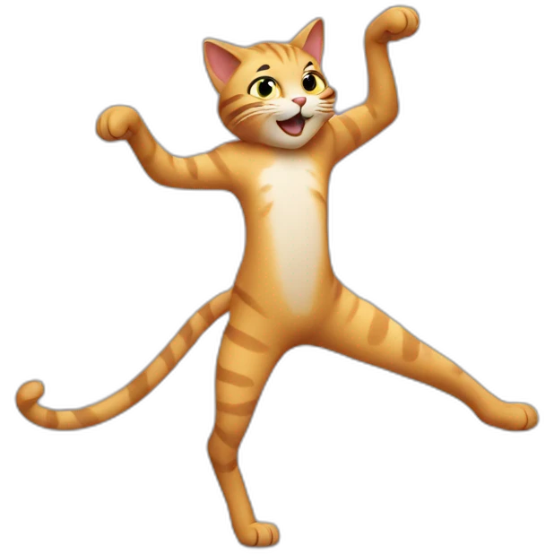 cat dancing emoji