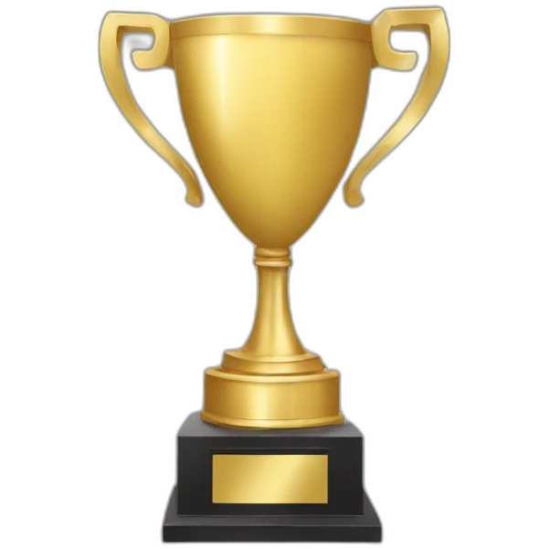 Trophée Youtube emoji