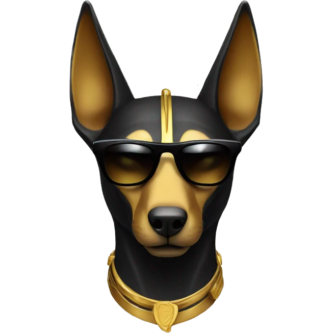 ANUBIS WITH SUNGLASSES emoji