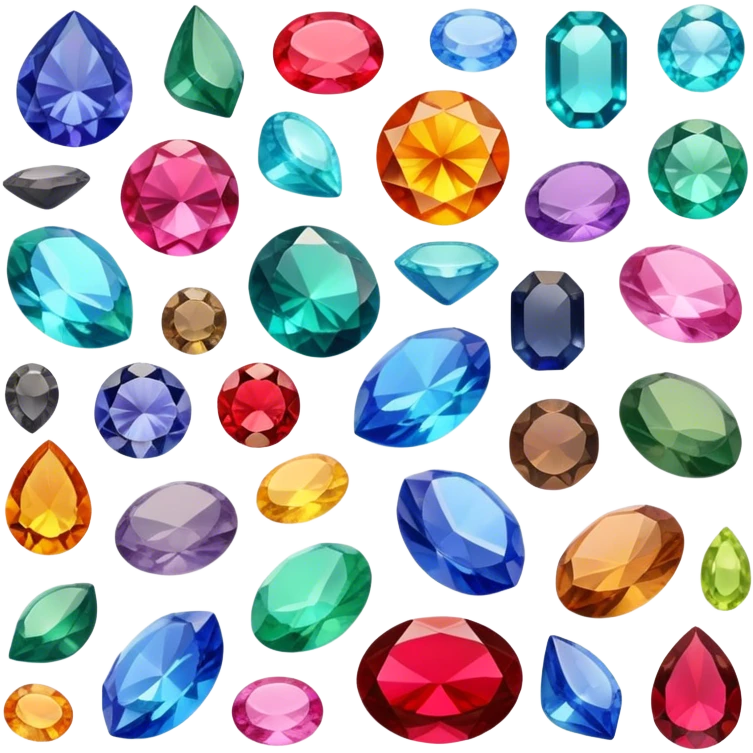 Natural gemstones  emoji