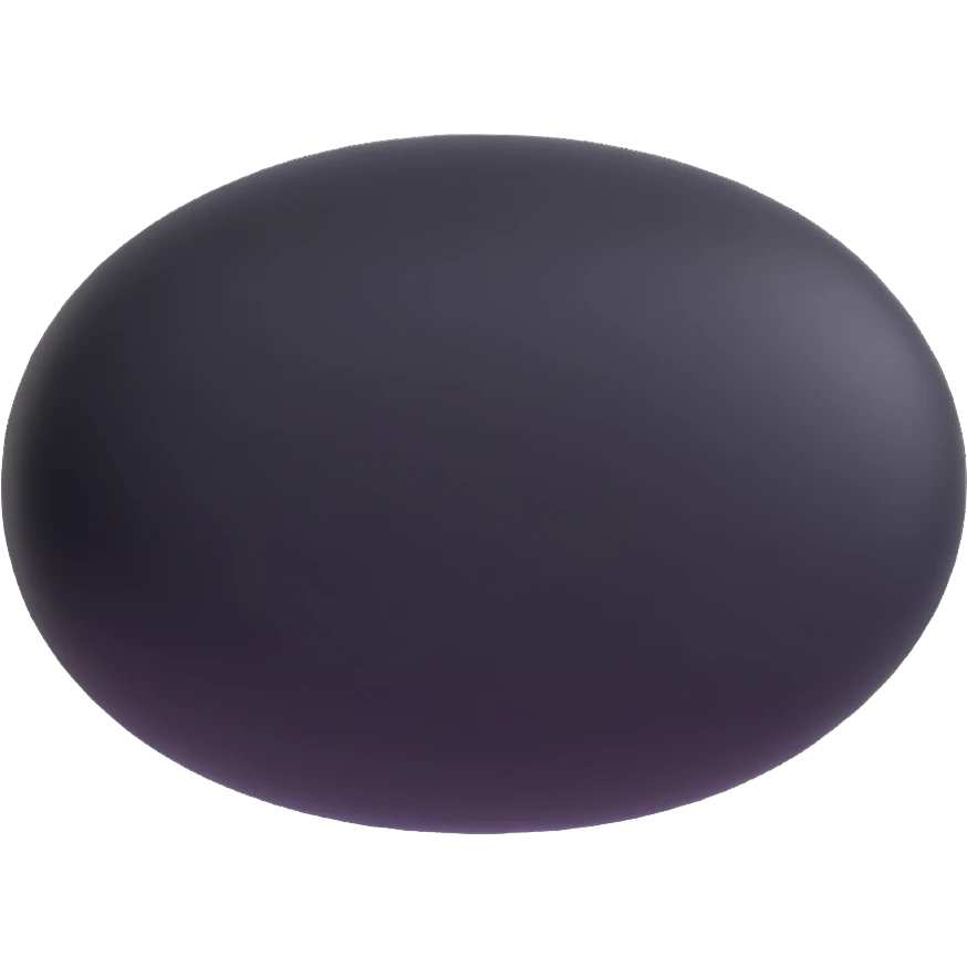 Coal ovoid, oval-shaped compressed coal fuel emoji