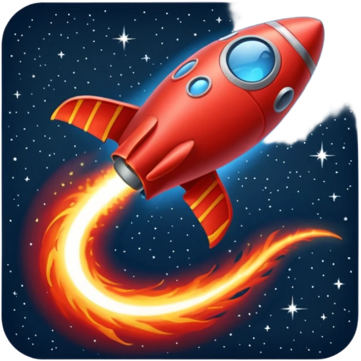 red space comet emoji
