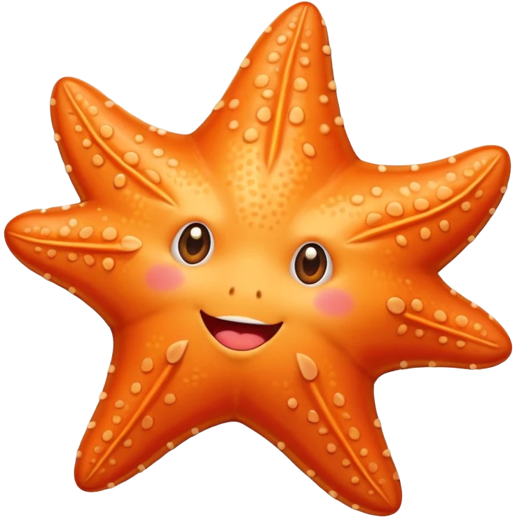 Big Blushed cheeks starfish emoji