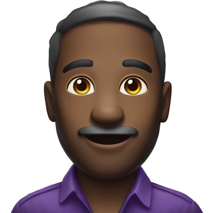 a rainbow but only shadows of purple emoji