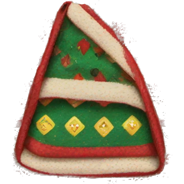 FOLDED CHRISTMAS BLANKET emoji