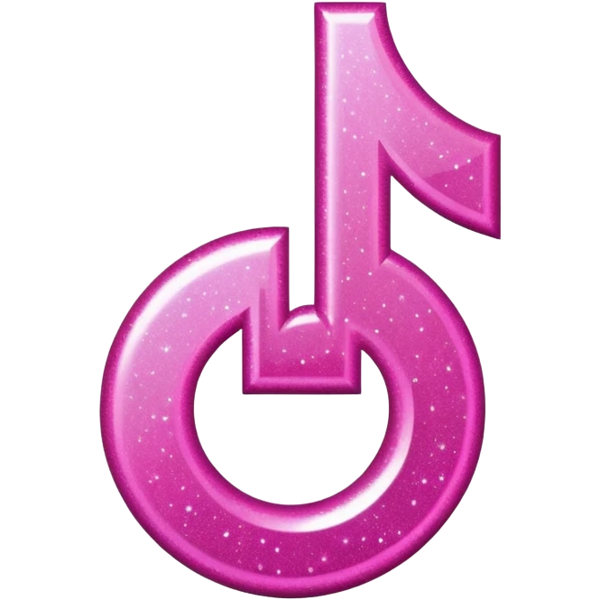 glitter pink symbol TikTok emoji