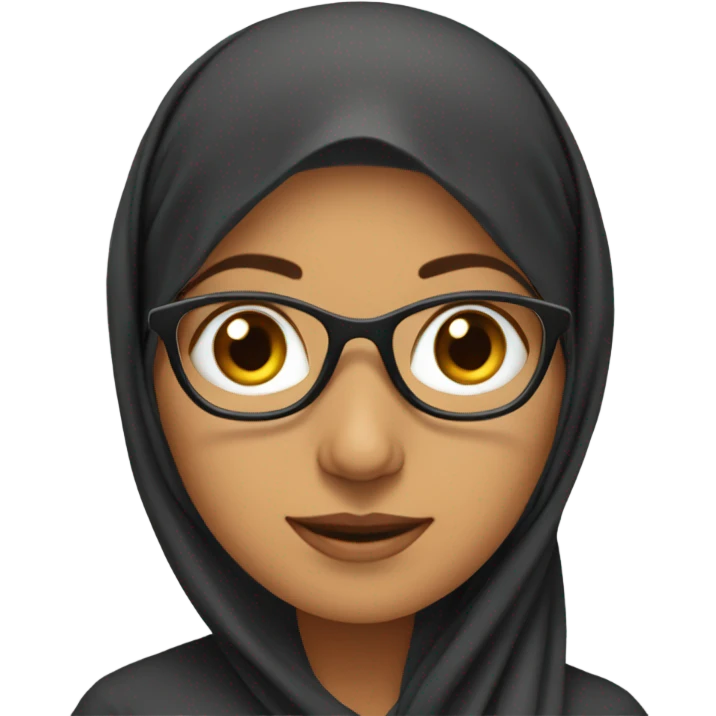 muslim computer scientist woman with a headscarf emoji