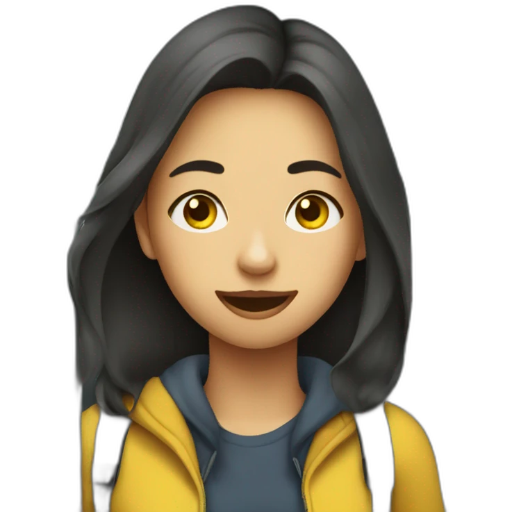 girl drunk on public transport emoji