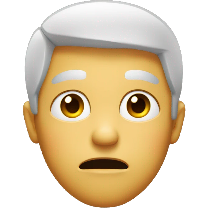 my face with shock emoji