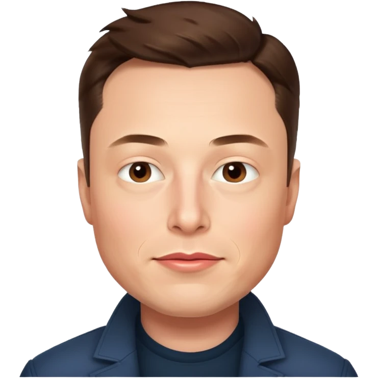 Elon Musk emoji