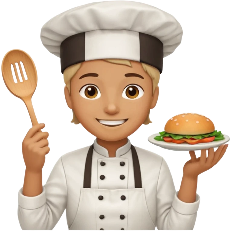 A smiley face eating out emoji