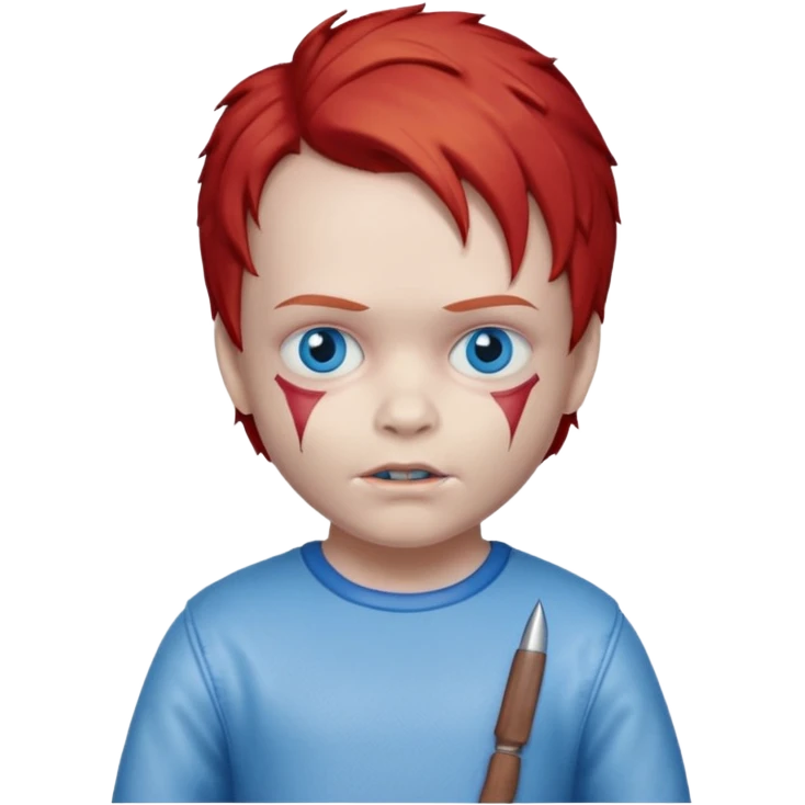 Child's Play Chuck Doll killer
 emoji