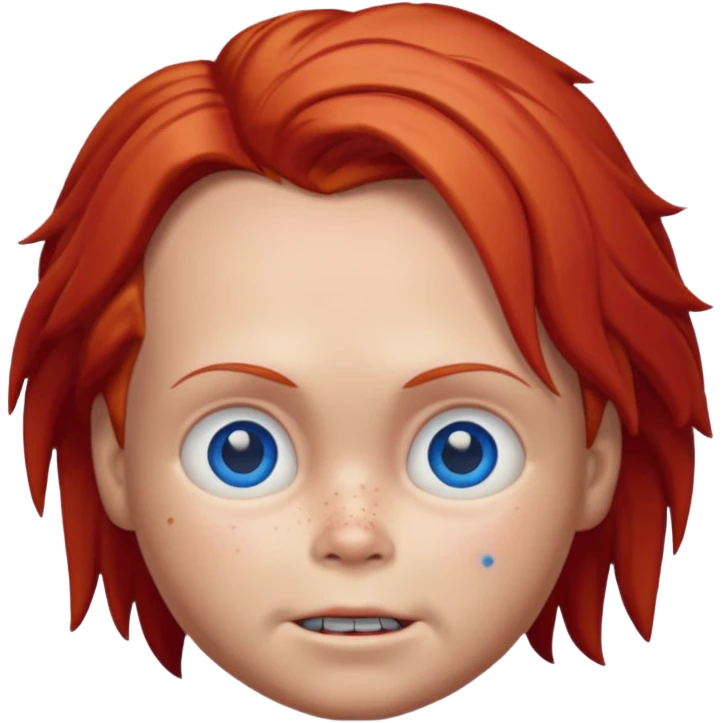 Un emojin de chuky emoji
