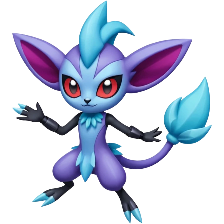 Meloetta-Weavile-Pokémon-Fakémon-creature emoji