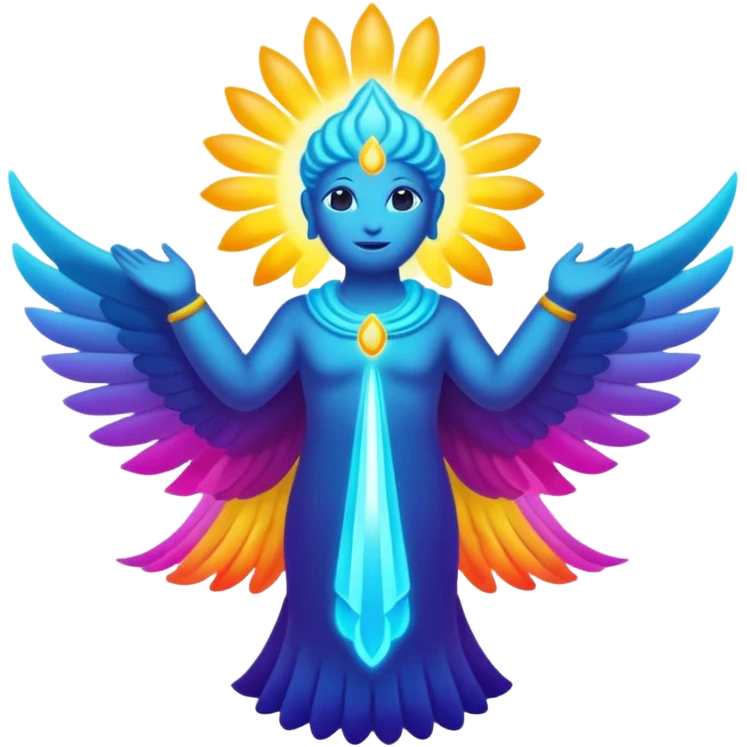 Abstract Colorful Ascending Divine La Creatura Avatar   emoji