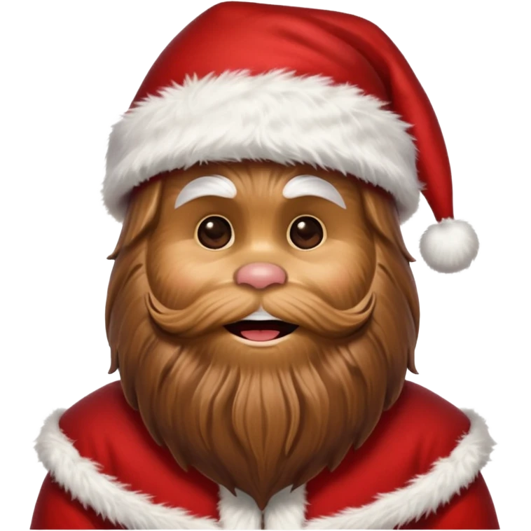 chewbacca santa star wars emoji