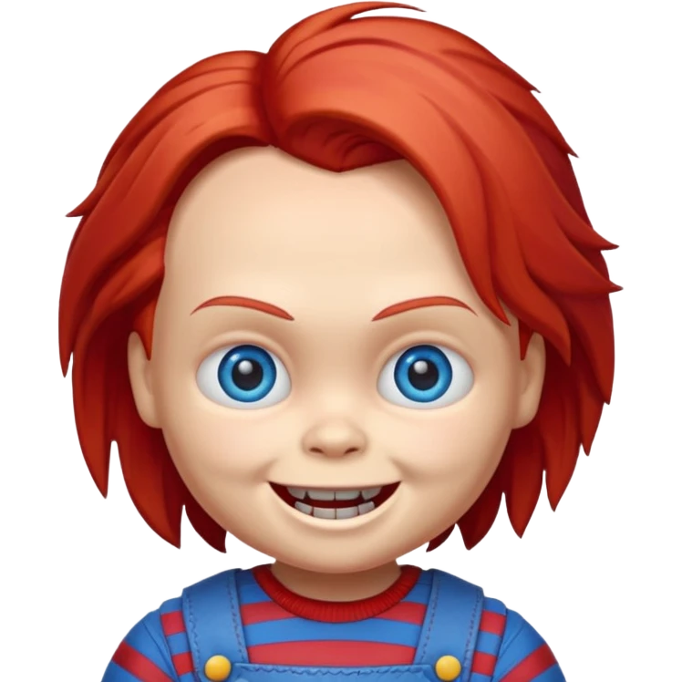 Un emojin de chuky emoji