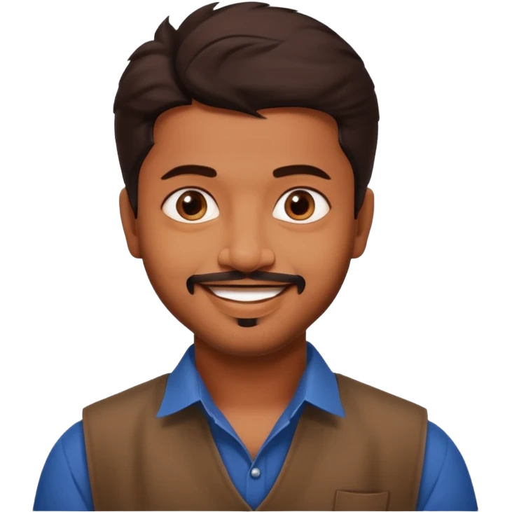 Vijay Thalapathy Tamil actor  emoji