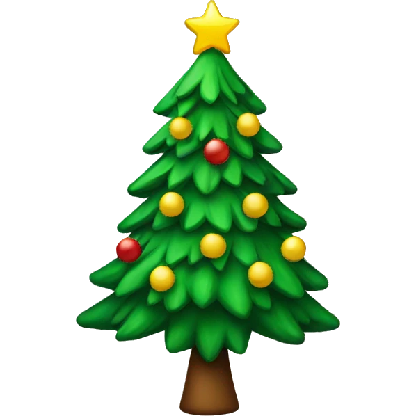 Christmas tree emoji