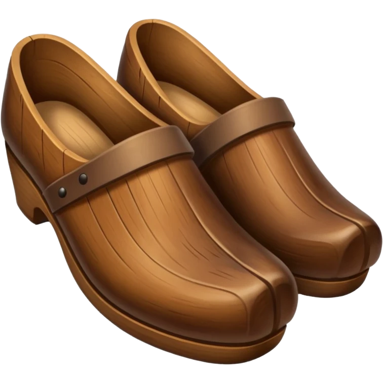 Wooden shoes emoji