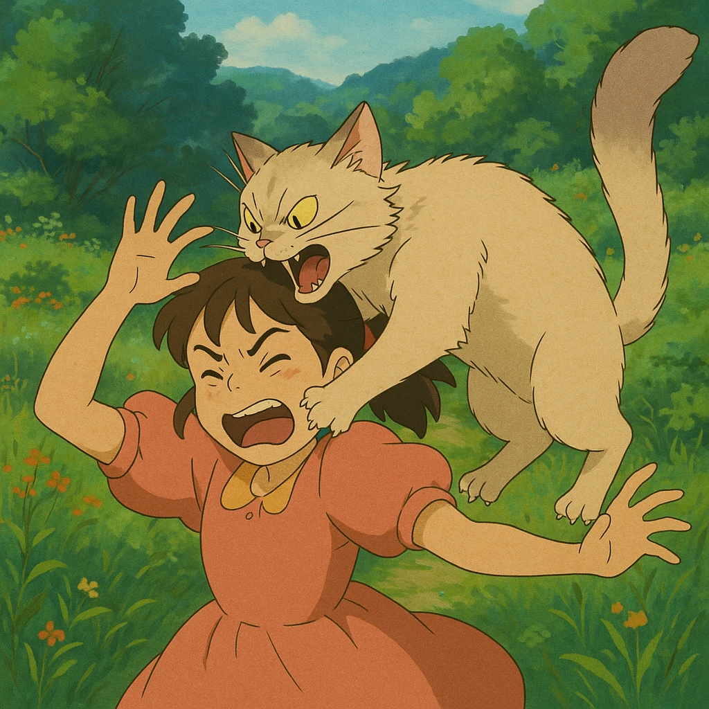cat attack emoji